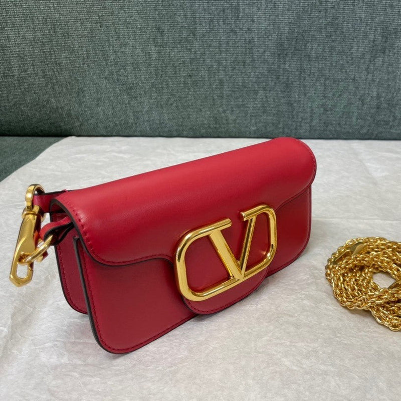 Bolsa Transversal Modelo Valentino Garavani Vermelho