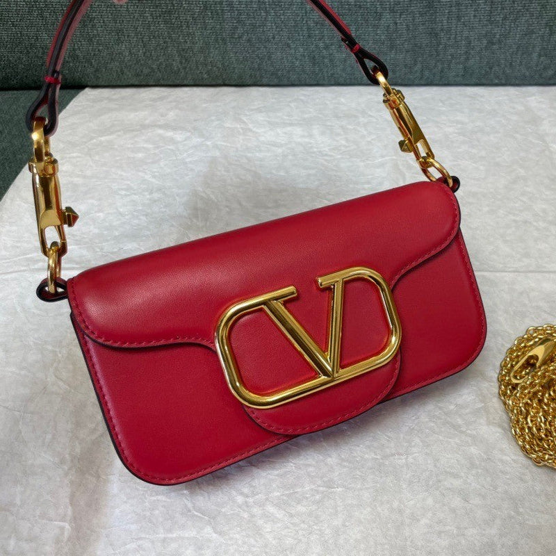 Bolsa Transversal Modelo Valentino Garavani Vermelho